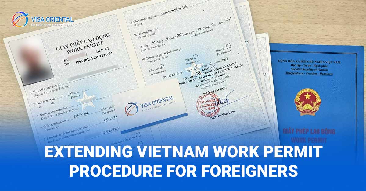 Extending Vietnam Work Permit procedure for foreigners