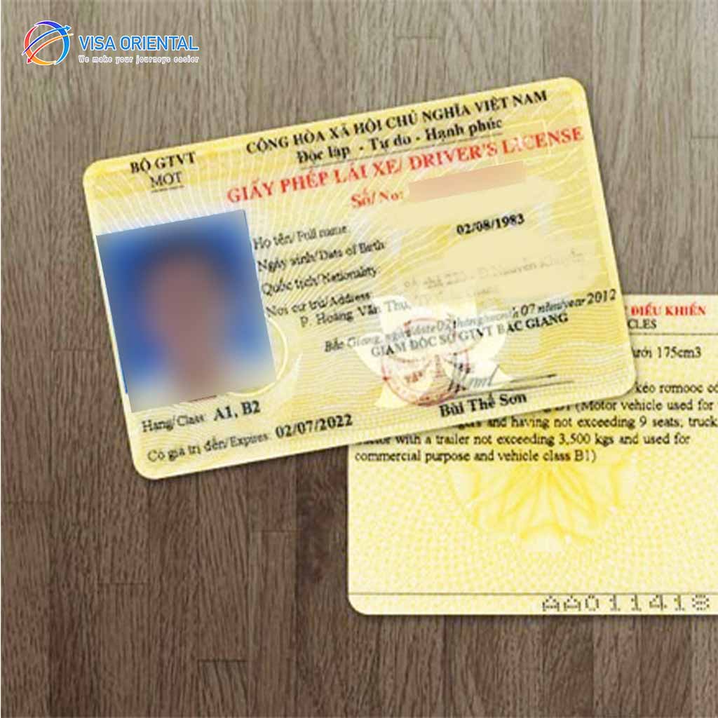 Vietnamese driver's license conversion